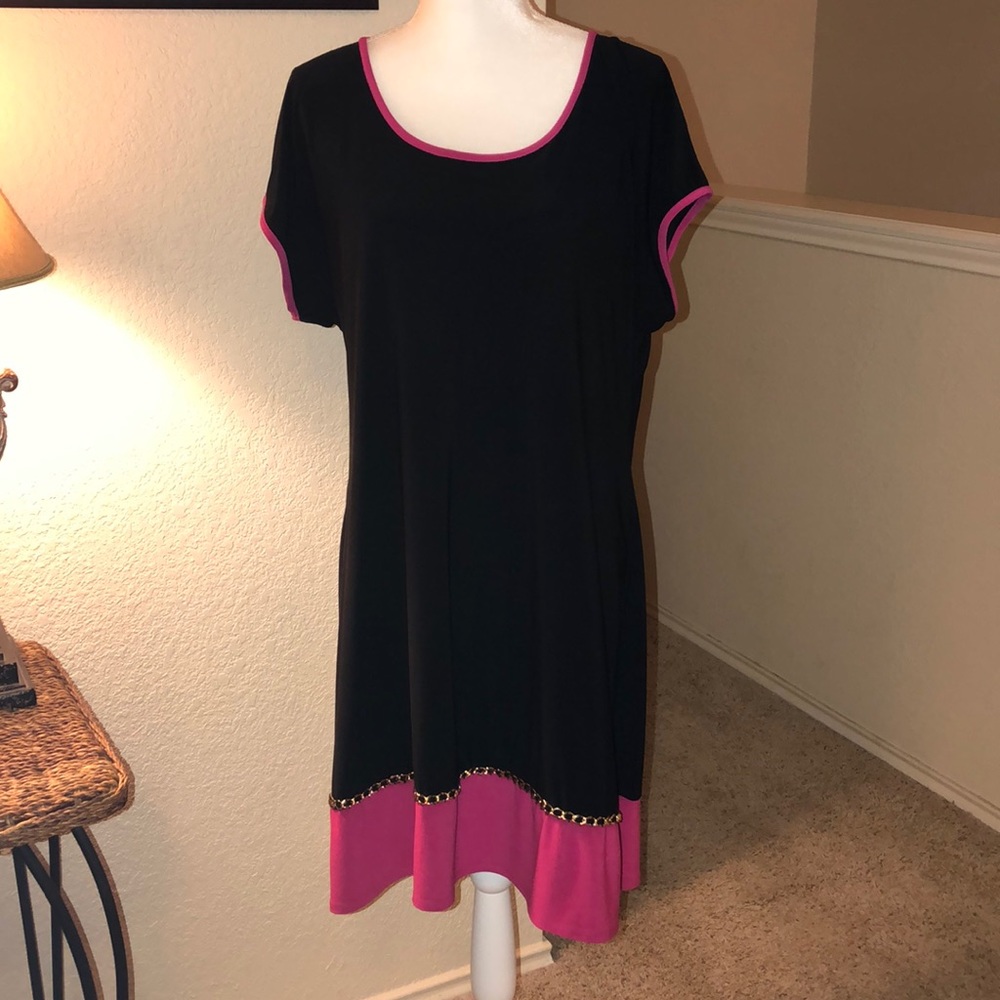 Black and Pink dress